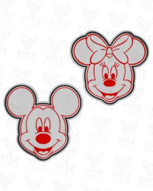 Carinhas Clássicas - Mickey e Minnie
