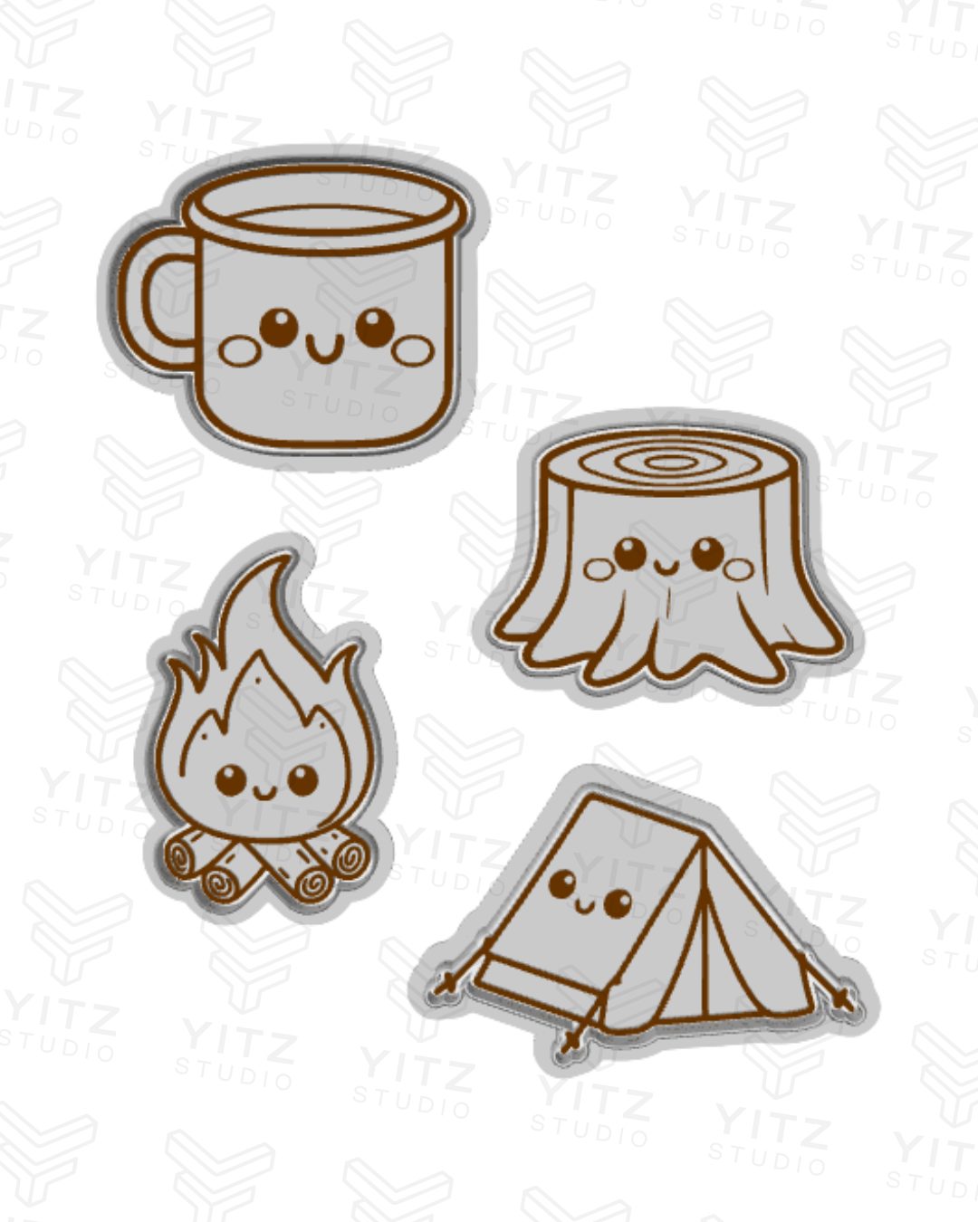 Kit Acampamento - Aventura na Floresta