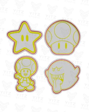 Coleção Estrelas do Reino - Super Mario Bros