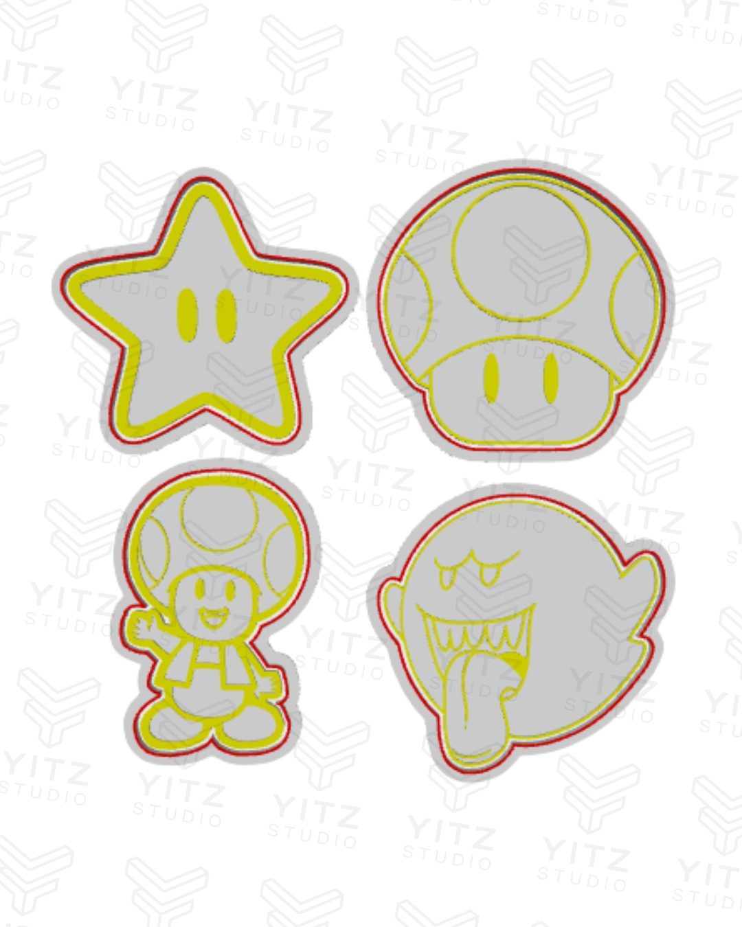 Coleção Estrelas do Reino - Super Mario Bros