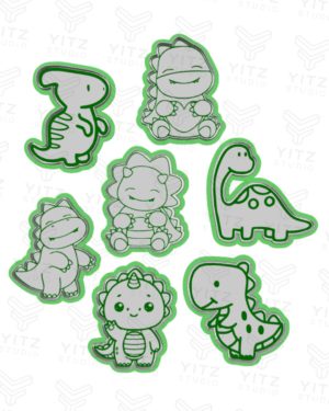 Kit Dino Diversão – Turminha Pré-Histórica