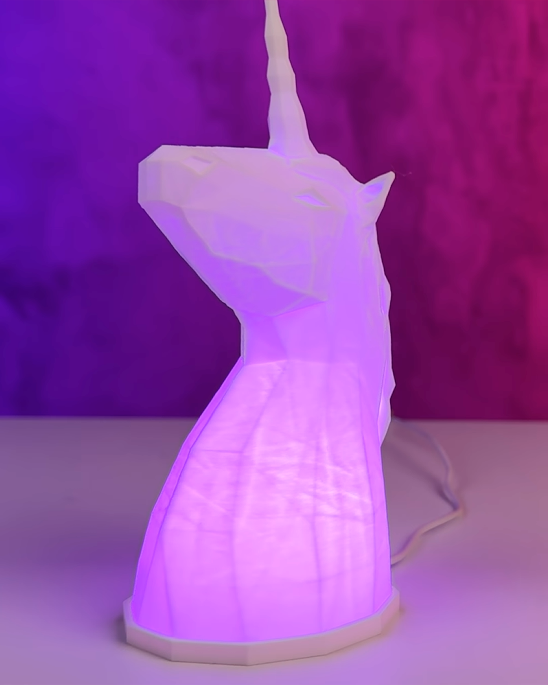 Unicornio Low Poly